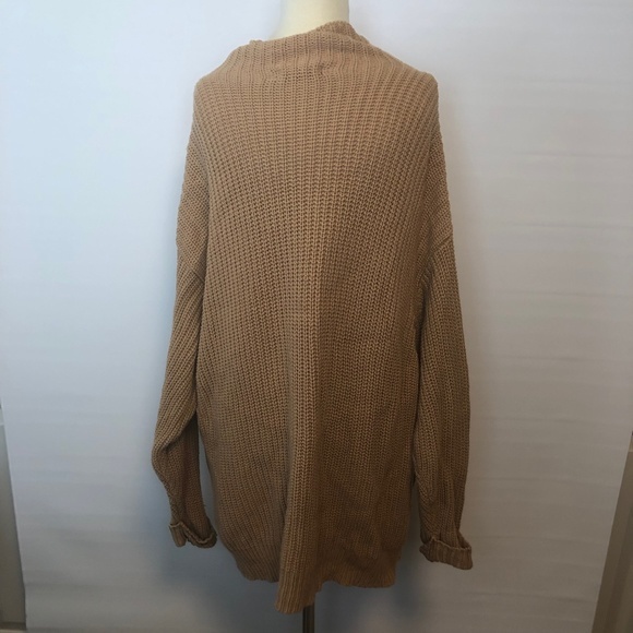 American Eagle Mustard Knit Sweater Pullover XS - Picture 3 of 8